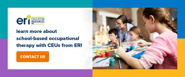 learn more about school-based occupational therapy with CEUs from ERI