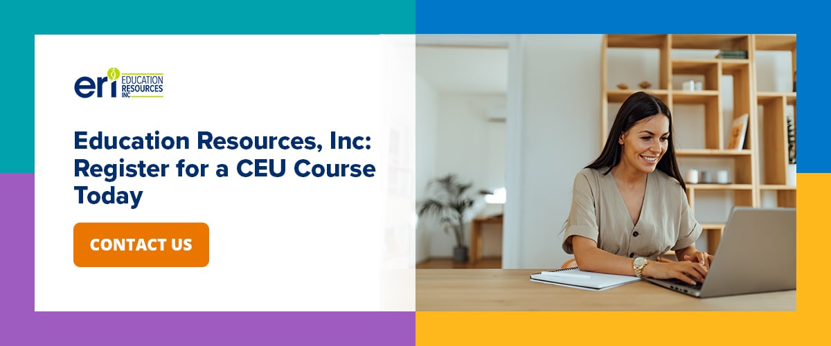 register for a CEU courses from ERI today